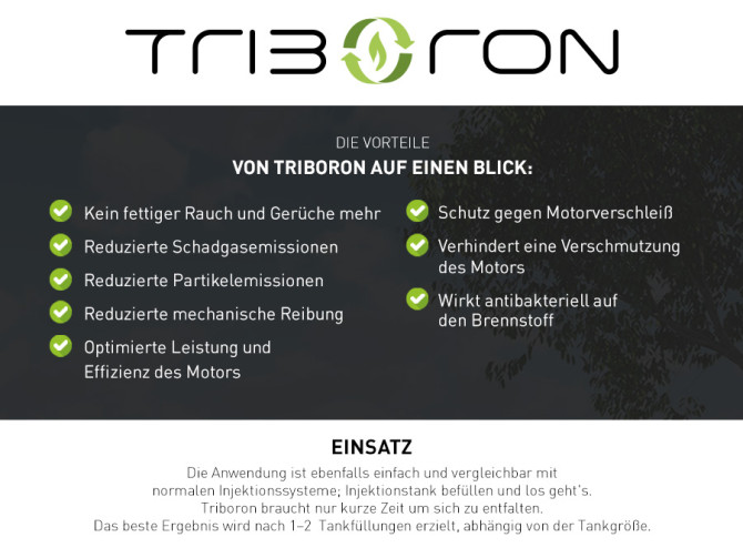 Triboron 2-takt Injection 500ml 2 flessen product